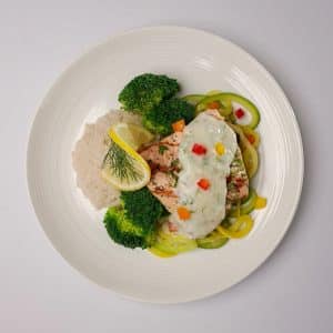CREAMY SALMON PICCATA | Keto