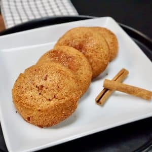 Protein Cinnamon Sugar Cookies (Snickerdoodles)