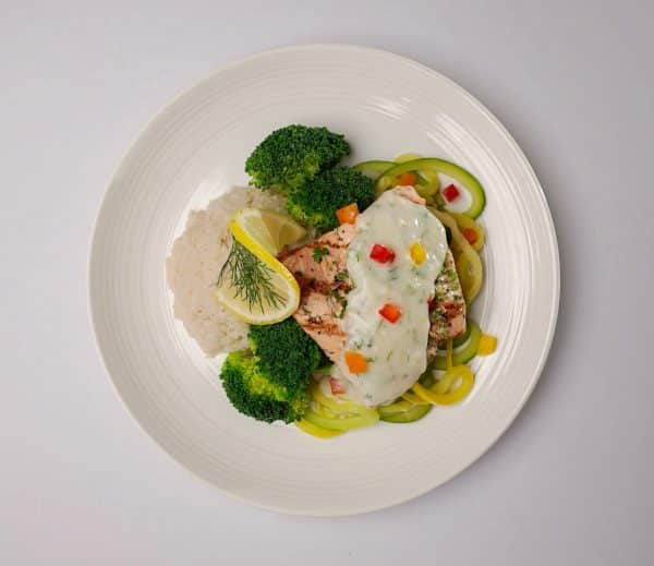 Creamy Salmon Piccata | Keto